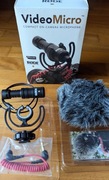 Nowy profesjonalny mikrofon RODE Video Micro + osłona Mega zestaw