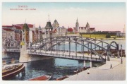 SZCZECIN- Baumbrucke und Hafen- ca. 1915