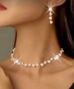 Piękny 2-częściowy zestaw biżuterii damskiej