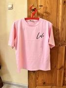 T shirt pudrowy róż Lalu roz.S/M