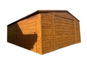 Garaż blaszany 4x6 Brama 1.90 Profil ocynk Premium