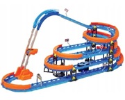 ELEFUN Świecący Tor Wyścigowy 554 cm Niebieski