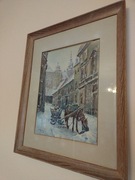 Sajdak Henryk akwarela Krakow