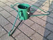 STOJAK NA DRZEWKO, CHOINKOWY DUŻY STALOWY Z MISKĄ TRÓJNÓG 