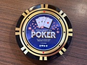 Texas Hold’em zestaw do pokera 2 takie kart + żetony NOWY