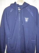 Bluza dresowa męska z kapturem granatowa XL