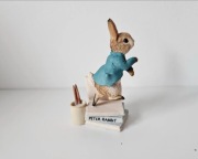 Beatrix Potter Peter Rabbit Vintage Figurka Piotruś Królik Cottage