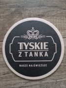 Podstawka piwna Tyskie z Tanka 