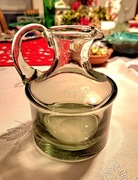 Wazonik/dzbanuszek z dymionego szkła Zbigniew Horbowy