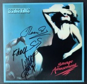 Scorpions "Savage Amusement" winyl z autografami