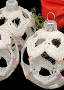 Bombki ażurowe ręcznie wykonane 4szt  