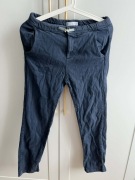 Spodnie materiałowe dziecięce Granatowe bawełna ZARA r. 11-12 lat 152 cm