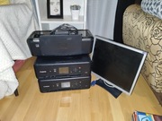 Drukarka Canon ts5050,  HP Deskjet d5560, monitor Bencq Q7TS