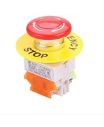 Przycisk zatrzymania awaryjnego AC 660V 10A