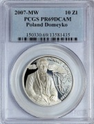 10 złotych 2007  PCGS PF69