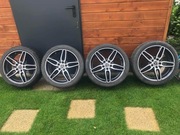 Alufelgi AMG , z oponami zimowymi 