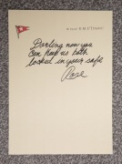 Titanic List Rose do Cala replika przedmiot kolekcjonerski