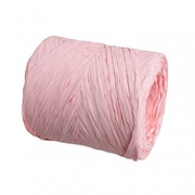 Rafia syntetyczna, jasnoróżowa