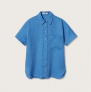 Nowa koszula Mango M 100% len lniana krótki rękaw