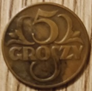 5 groszy 1939 brąz