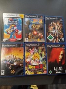 Gry na konsole Sony PlayStation 2 PS2 Dragon Ball Sonic NFS