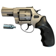 Pistolet HUKOWY Rewolwer HUKOWY ZORAKI R1-K6L BEZ ZEZWOLENIA SZARY TYTANOWY