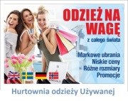 Odzież używana sortowana Hurt, Skandynawia  Hurtownia