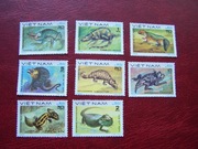 Wietnam 1983 MNH Mi. 1309/16 Fauna Gady Jaszczurki