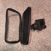 Uchwyt motocyklowy z etui na telefon - typ: 155 eXtremestyle