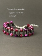 Bransoletka z kamieni naturalnych