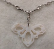 *Dje* Naszyjnik - stal chirurgiczna, muszla