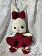 Szydelkowany zajączek 