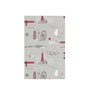 Tapeta K2 RETRO GREY CITY SCENE EMBOSSED miasto