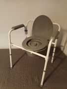 Przenośna toaleta dla chorych, krzesło wc
