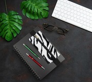 Etui na długopisy z gumką do notatników B5 i A4