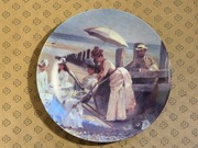 Talerz ozdobny porcelanowy