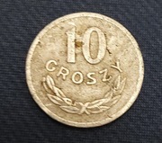 Moneta 10 groszy 1962 Al 
