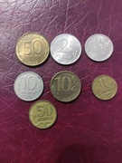 Rosja zestaw 7 monet