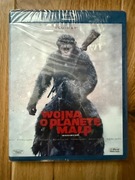 Wojna o planetę małp blu ray polskie wydanie FOLIA !