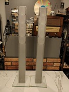 ELAC CINEMA PIPE ! Rzadkie kolumny podłogowe ! METAL SZKŁO !