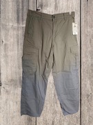 Spodnie cargo beżowe Wide Leg męskie r. 28