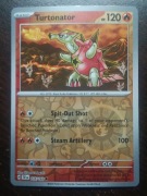 REVERSE HOLO Turtonator 035/162 Karta POKEMON TCG S&V Temporal Forces