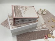 Album dziecięcy scrapbooking dla przyszłej mamy 