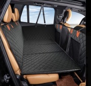 Mata do samochodu dla psa, usztywniony pokrowiec na tylne siedzenia 