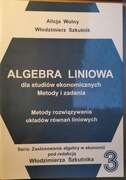 Algebra liniowa dla studiów ekonomicznych 3