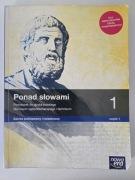 Podręcznik język polski klasa 1 cz 1 Ponad słowami