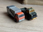 Matchbox Lesney Unimog 1:76 ciężarówki tir 2 sztuki modele samochodów