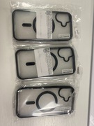 3szt. Nowe etui iPhone 17 CZARNE + POŁYSK