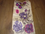 Papierowa torba reklamowa Zjednoczenie Przemysłu w Łodzi PRL Vintage