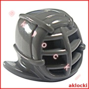 LEGO Ninjago 98130 KASK HEŁM ciemny szary/DBG